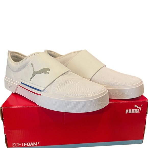 PUMA El Rey II Slip-On Sneakers Size 10 NWT – White - Picture 2 of 6